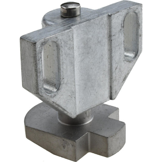 Jergens 36105 1-1/2" Body Width x 1" Body Len, 3/16" Stroke Len, 1-1/8" Btw Mt Hole Ctrs, Tang Square Spring Locating Stop