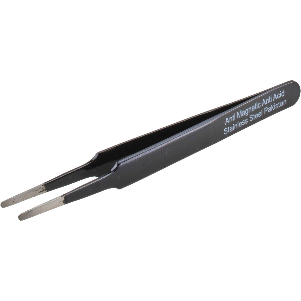 Aven 18049EZF Color-Coded Precision Tweezer 2A-SA, Stainless Steel, 4-3/4" OAL