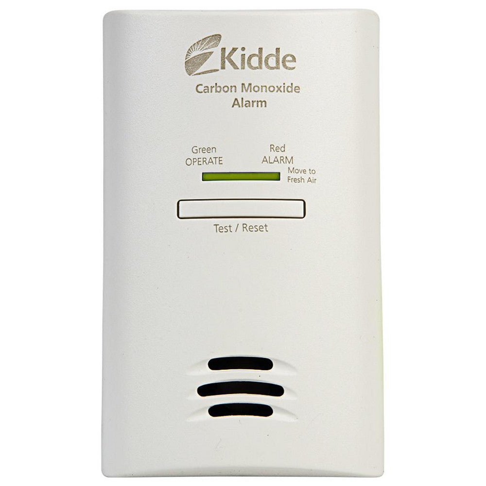 Kidde 21025759 Smoke & Carbon Monoxide (CO) Alarms Alarm Type Smoke Power Source Plug-In Sensor Type Electrochemical Mount Type Wall Interconnectable Non-Interconnectable Decibel Rating (dB) 85.00 Maximum Decibel Rating 85.0 dB Batteries Included Yes Wa