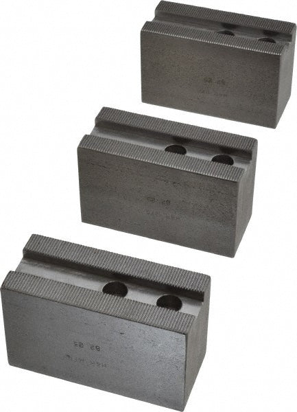 H & R Manufacturing HR-82-2.5 Soft Lathe Chuck Jaw Serrated