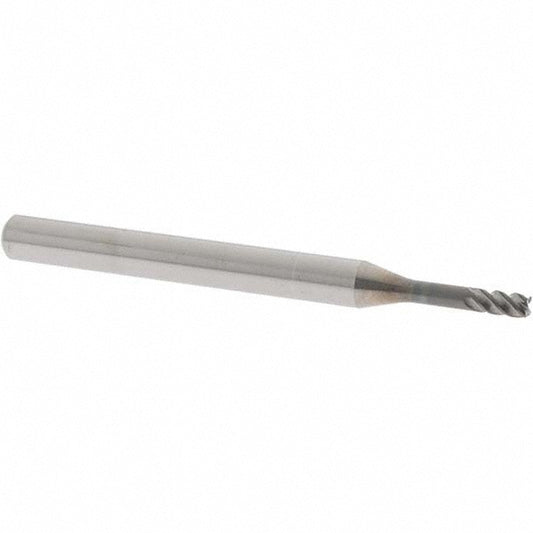 OSG 457103111 Corner Radius End Mill 3.00 mm Dia, 5.00 mm LOC, 0.20 mm Radius, 4 Flute, Solid Carbide