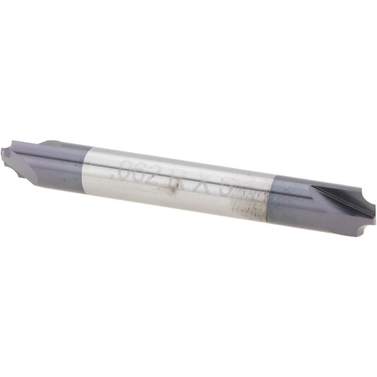 Harvey Tool 45362-C3 Corner Rounding End Mill 1/16" Radius, 1/4" Dia, 2 Flutes, Solid Carbide