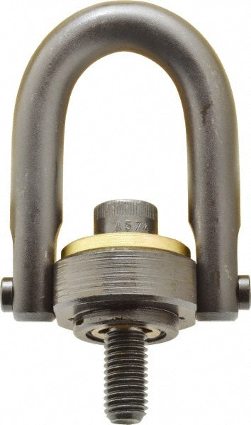 Jergens 23415 Safety Engineered Center Pull Hoist Ring Bolt-On, 4,000 lb Working Load Limit