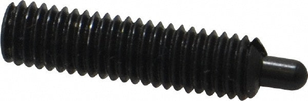 Jergens 26871 Threaded Spring Plunger M5 x 0.8, 19 mm Thread Length, 2.36 mm Dia, 3 mm Projection