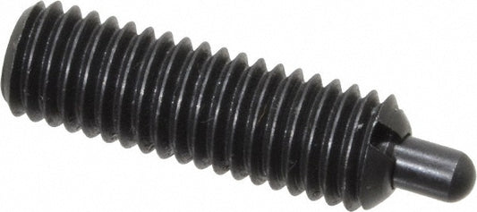 Jergens 26873 Threaded Spring Plunger M8 x 1.25, 25 mm Thread Length, 3.43 mm Dia, 5 mm Projection
