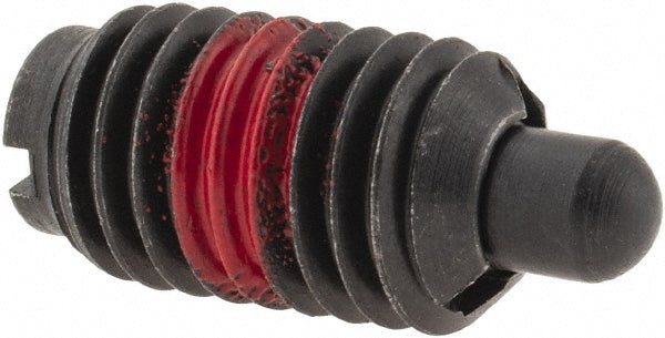 Jergens 26774 Threaded Spring Plunger M10 x 1.5, 17.5 mm Thread Length, 4.72 mm Dia, 5.5 mm Projection