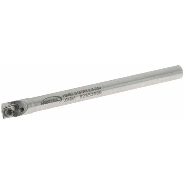 Hertel H59868109 Indexable Boring Bar HBBC-S187R5-2.5-230, 0.2300" Min Bore, Right Hand, Steel