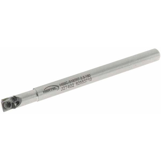 Hertel H59868067 Indexable Boring Bar HBBC-S187R7-2.5-180, 0.1800" Min Bore, Right Hand, Steel