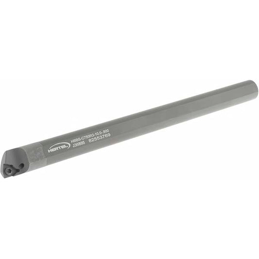 Hertel H08615007 Indexable Boring Bar HBBS-C750R3-10.0-.800, 0.8000" Min Bore, Right Hand, Solid Carbide