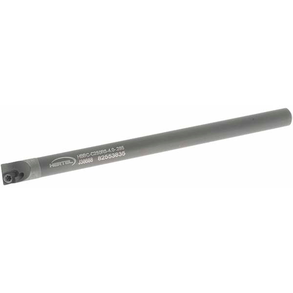 Hertel H59868463 Indexable Boring Bar HBBC-C250R5-4.0-.285, 0.2850" Min Bore, Right Hand, Solid Carbide