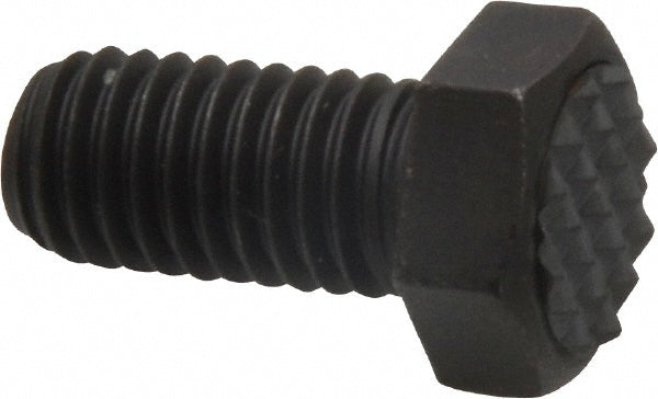 Fairlane CTH-0510 Serrated Tooth, 1/2-13, 1" Shank Length, 1" Thread Length, Black Oxide Finish, Hex Head, Adjustable Positioning Gripper