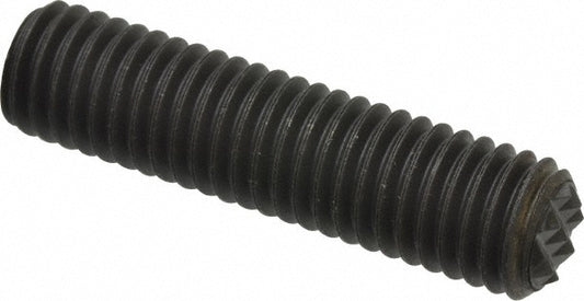 Fairlane PG-0510X2 Serrated Tooth, 1/2-13, 1/4" Internal Hex, 2" Thread Length, Black Oxide Finish, Fully Threaded, Adjustable Positioning Gripper
