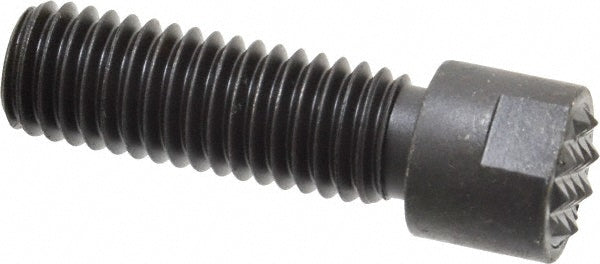 Fairlane AG-0515 Serrated Tooth, 1/2-13, 3/16" Internal Hex, 1-1/2" Shank Length, 1-1/2" Thread Length, Black Oxide Finish, Round Head, Adjustable Positioning Gripper