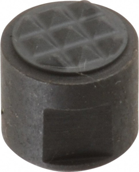 Fairlane CT-830 10-32 Thread, 3/8" Diam, 3/8" High, Threaded, Extra Fine Tooth Grade Diamond Serration Tooth Pattern, Carbide Tipped, Round Positioning Gripper