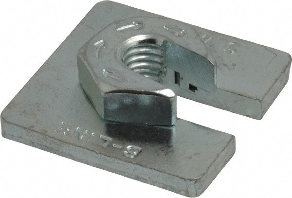 Cooper B-Line 11811553 Strut Channel Slip On Square Washer/Lock Nut Use with Cooper B-Line - Channel/Strut (All Sizes Except B62 & B72), 3/8-16 Bolt