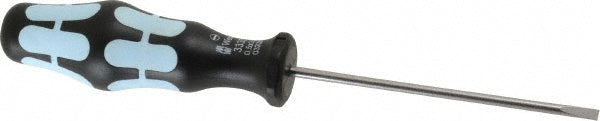 Wera 05032001001 Slotted Screwdriver 6-3/8" OAL, 3-1/8" Blade Length