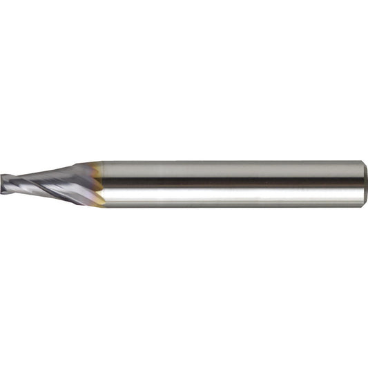 US Union Tool 2572211 Tapered End Mill 12 deg Angle per Side, 2.00 mm Small Dia, 6.00 mm LOC, 4 Flute, Square End