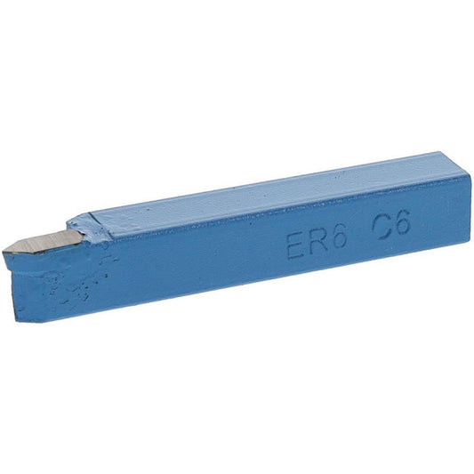 Value Collection 383-6216 Single-Point Tool Bit ER-6, 3/8" Shank Height, 3/8" Shank Width, C6 Solid Carbide Tip, Right Hand