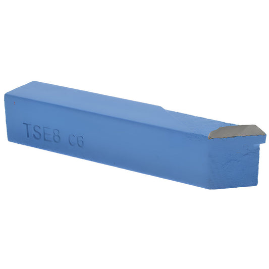 Value Collection 383-8626 Single-Point Tool Bit TSE-8, 1/2" Shank Height, 1/2" Shank Width, C6 Solid Carbide Tip, Neutral