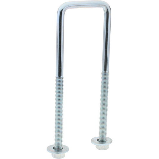 Gibraltar GIB51015 Square U-Bolt Without Mount Plate, 3/8-16 UNC, 3-3/4" Thread Length, Steel