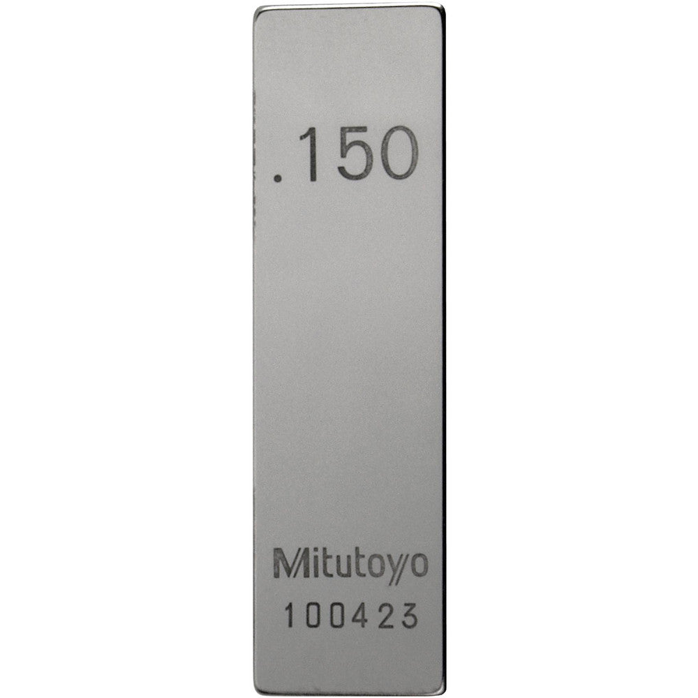 Mitutoyo 611115-531-DUP Rectangle Steel Gage Block 0.15", Grade 0