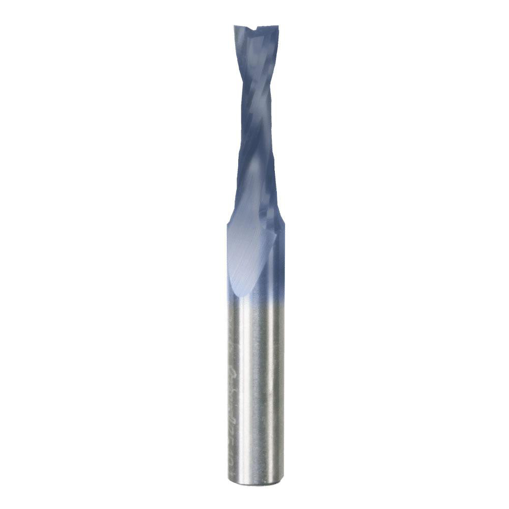 Freud 75-102 Spiral Router Bit 1/4" Dia, 1" LOC, 1/4" Shank Dia, 2 Flute, Upcut