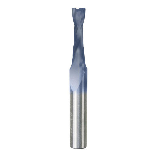 Freud 75-102 Spiral Router Bit 1/4" Dia, 1" LOC, 1/4" Shank Dia, 2 Flute, Upcut