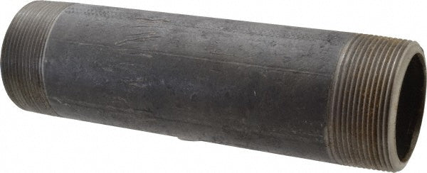 Value Collection 2203.2BLKBN80 Black Pipe Nipple 2" Dia x 8" Long, Schedule 80