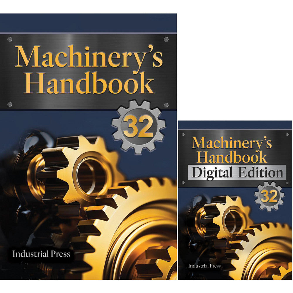 Industrial Press 9780831142322 Machinery's Handbook & Digital Edition Combo Large Print, Thirty-first Edition