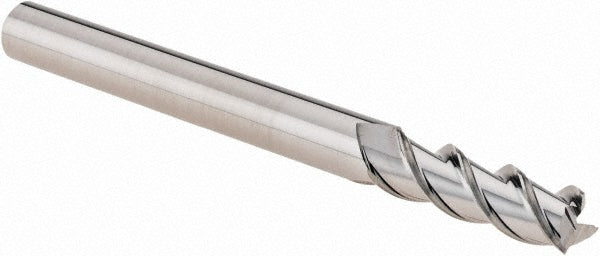 YG-1 28565 Square End Mill 3/16" Dia, 9/16" LOC, 3 Flute, Solid Carbide