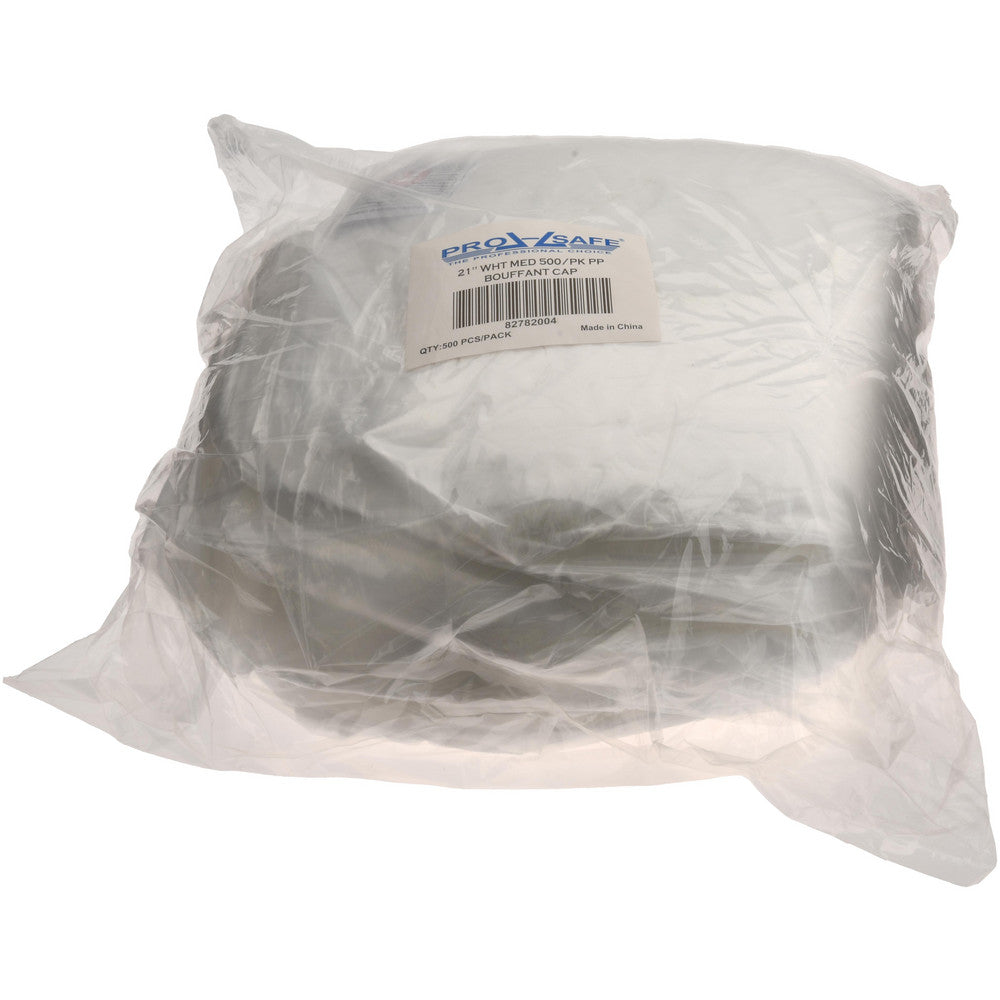 PRO-SAFE BC-PP-21W Bouffant White, Size Medium
