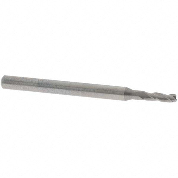 OSG 403-0787 Square End Mill 0.0787'' Dia, 0.2756'' LOC, 3 Flutes, Solid Carbide