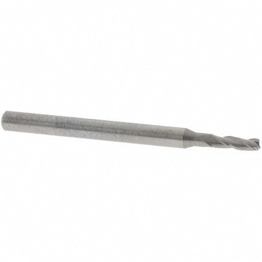 OSG 403-0787 Square End Mill 0.0787'' Dia, 0.2756'' LOC, 3 Flutes, Solid Carbide
