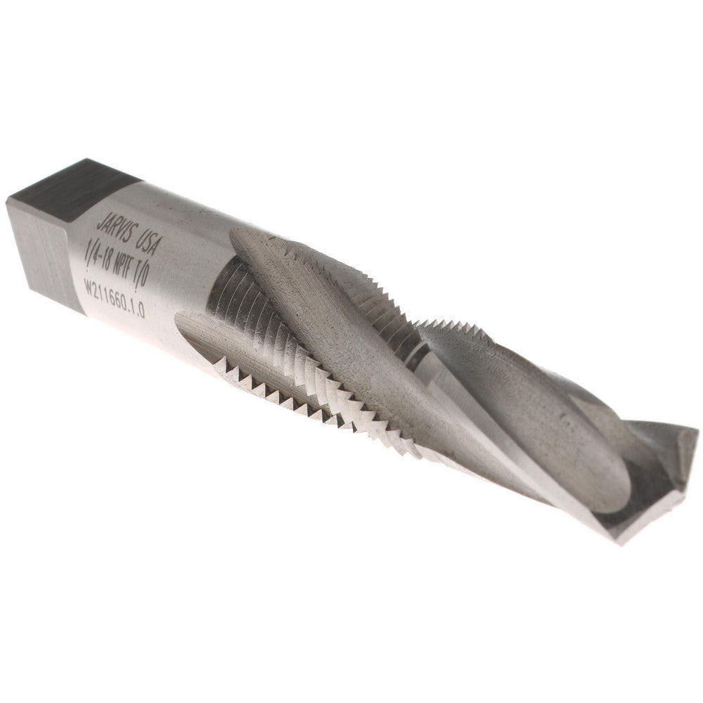 Jarvis Cutting Tools R858626-S Combination Drill Tap 1/4-18, 4 Flutes, High Speed Steel