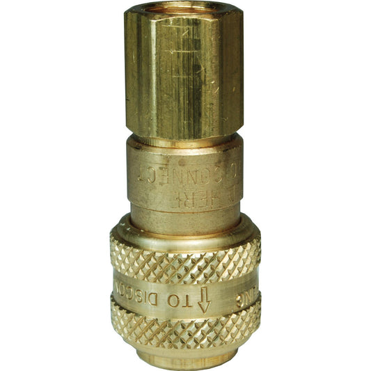 Dixon Valve & Coupling 2DF2-B Pneumatic Hose Fittings & Couplings Type Coupler  Coupling Type Coupler  Interchange Type Industrial  Thread Type Female NPTF  Coupler Size 0.25  Material Brass