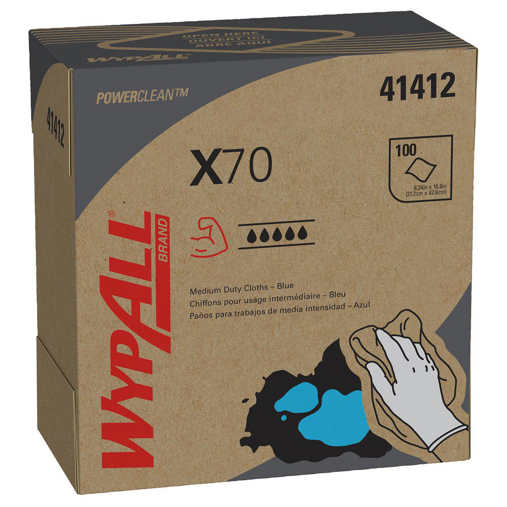 WypAll 41412 X70   Shop Towel/Industrial Wipes Dry, 96 Ct