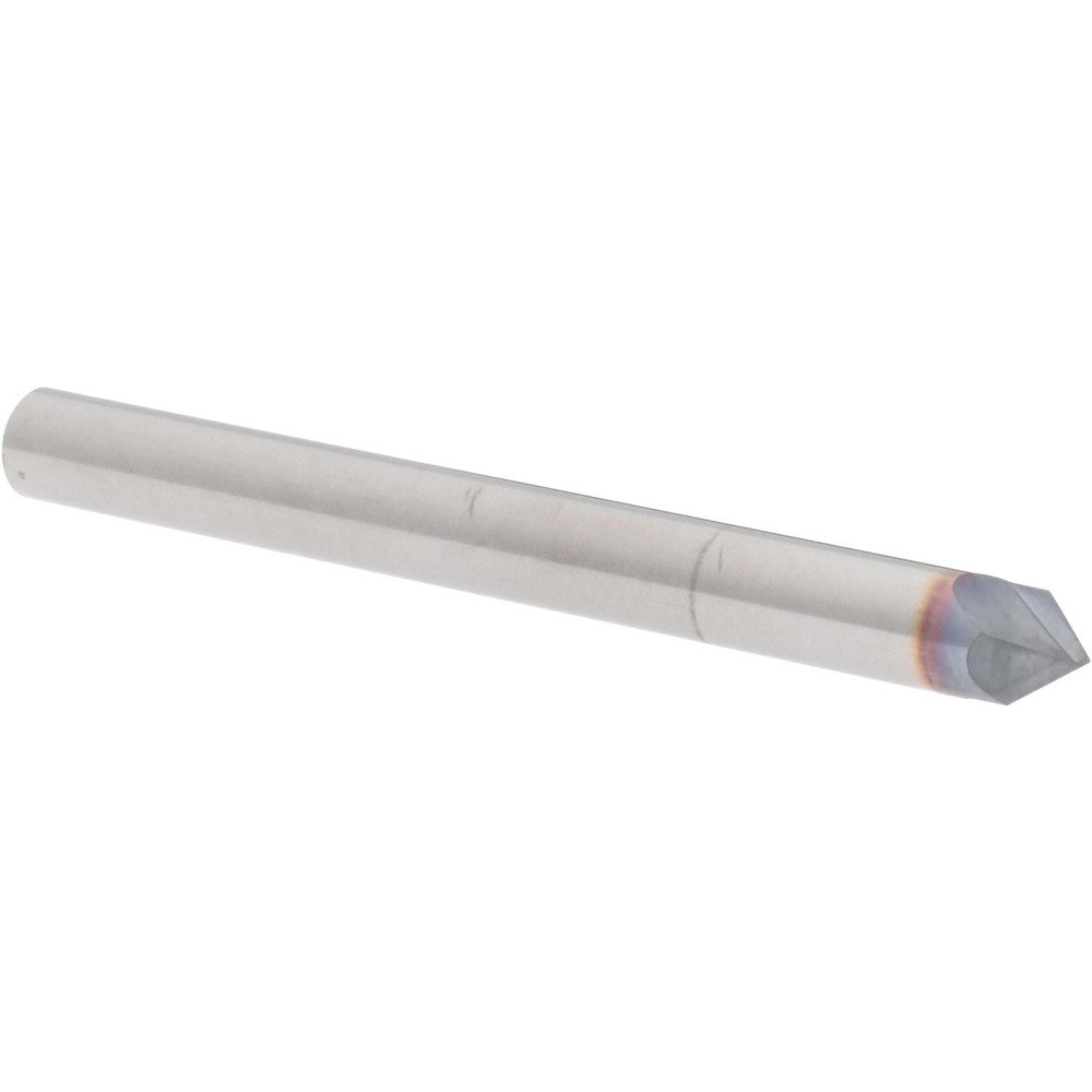 Accupro 2500199 Chamfer Mill 3/16" Dia, 2 Flutes, Solid Carbide