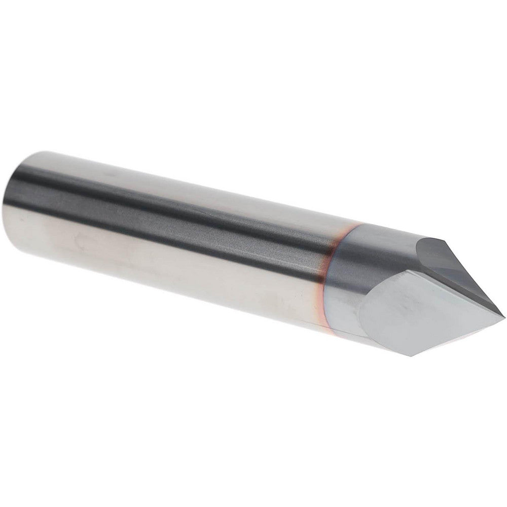 Accupro 2500187 Chamfer Mill 3/4" Dia, 2 Flutes, Solid Carbide
