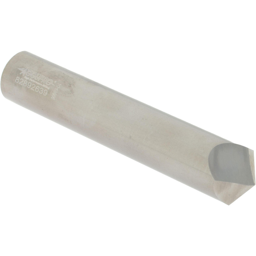 Accupro 2500180 Chamfer Mill 3/4" Dia, 2 Flutes, Solid Carbide