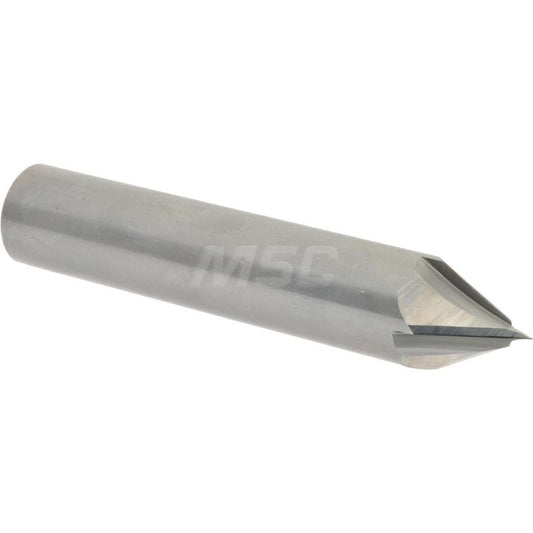 Accupro 2500195 Chamfer Mill 3/4" Dia, 4 Flutes, Solid Carbide