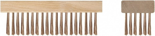 Ampco B-401 Scratch Brush, 19 Rows, 6 Columns, Bronze