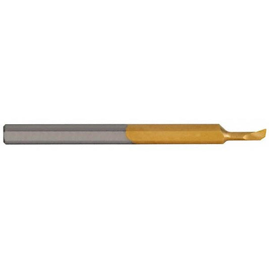 Carmex MPR2R0.15L5 Profile Boring Bar 0.08" Min Bore, 13/64" Max Depth, Right Hand Cut, Micrograin Solid Carbide