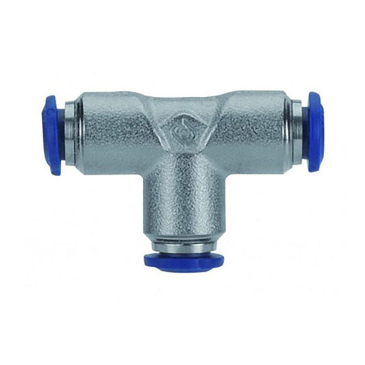 Aignep USA 88230-05 Push-to-Connect Tube x Tube Fitting Union Tee, 5/16" OD