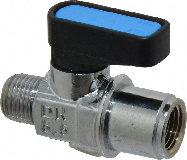 Aignep USA 86310-02-02 Miniature Manual Ball Valve 1/8" Pipe
