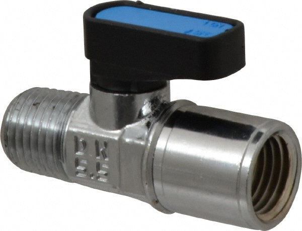 Aignep USA 86310-04-04 Miniature Manual Ball Valve 1/4" Pipe