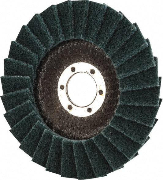Standard Abrasives 7000121835 Flap Disc 7/8" Hole, 120 Grit, Aluminum Oxide, Type 27