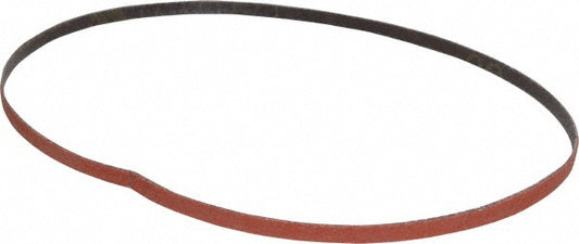 3M 7100096508 Abrasive Belt 1/4" Wide, 24" Long, 80 Grit, Ceramic