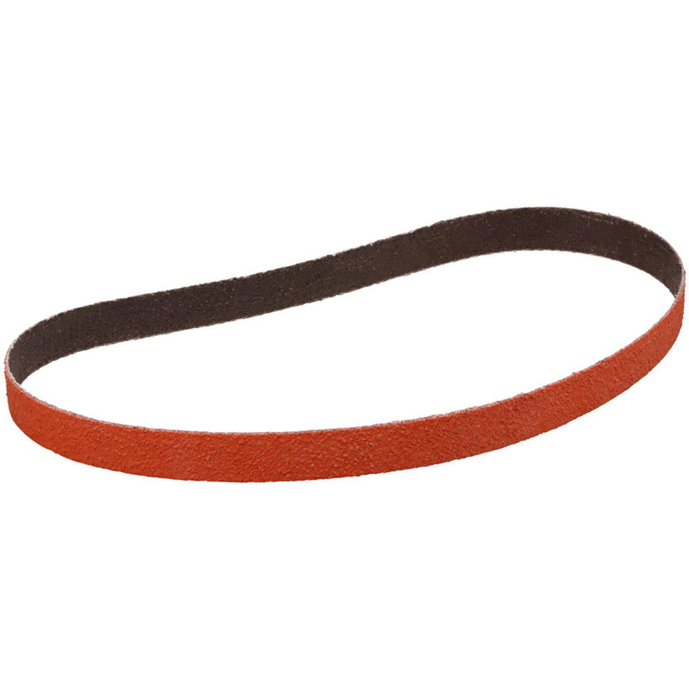 3M 7000118441 Abrasive Belt 1/4" Wide, 24" Long, 60 Grit, Ceramic