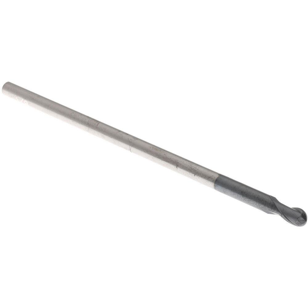 Accupro 82976242 Ball End Mill 0.125" Dia, 0.125" LOC, 2 Flute, Solid Carbide