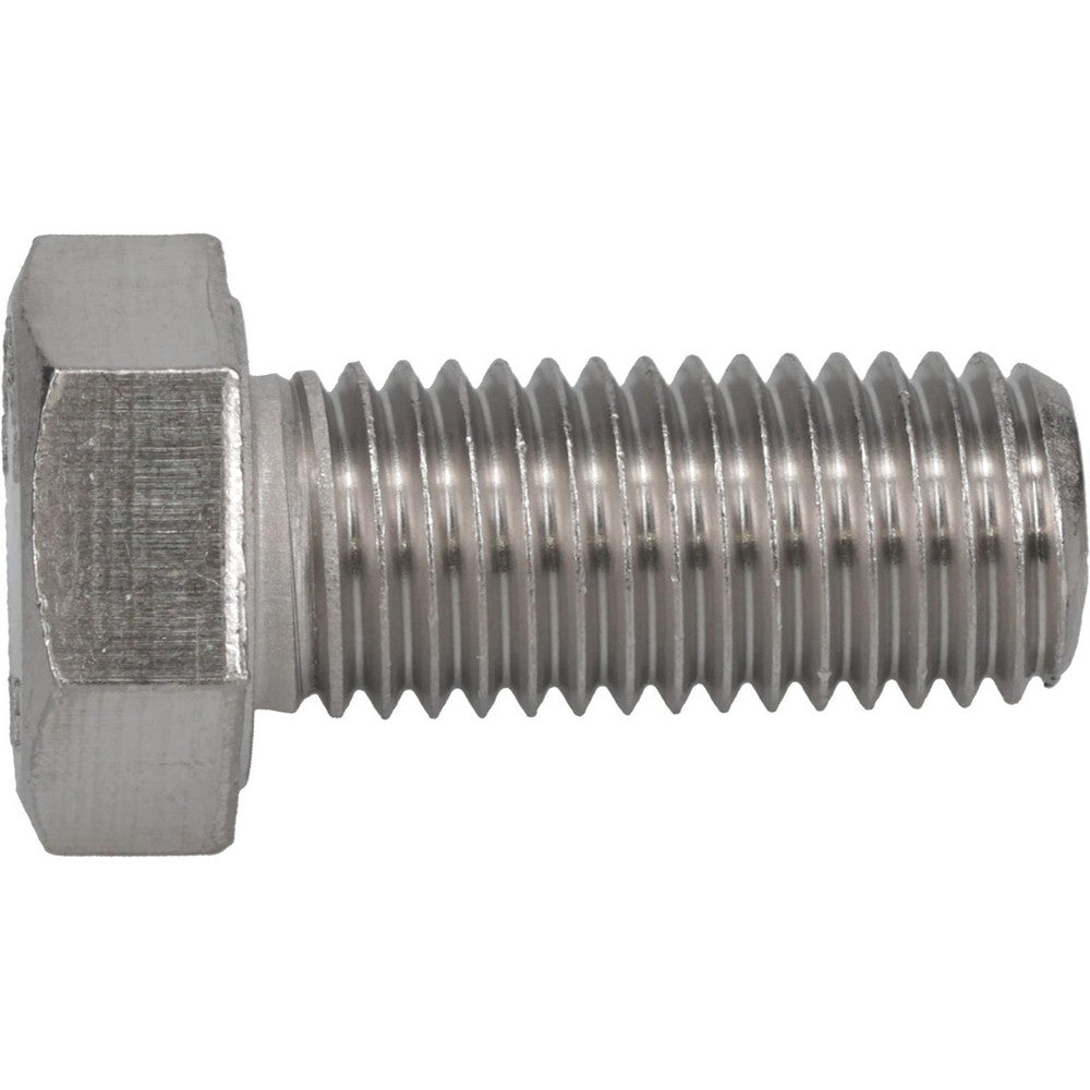Value Collection 202912 Hex Head Cap Screw 3/4-10, 1-3/4" Length Under Head, Grade 316 Stainless Steel, Bright/Uncoated Finish